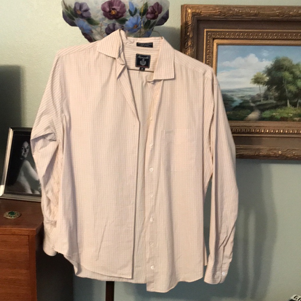 Two gently used Faconnable shirts M
